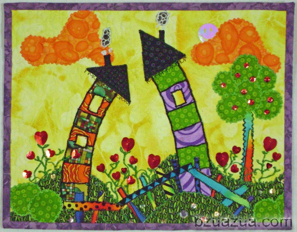 Towers Childrens Art Quilt