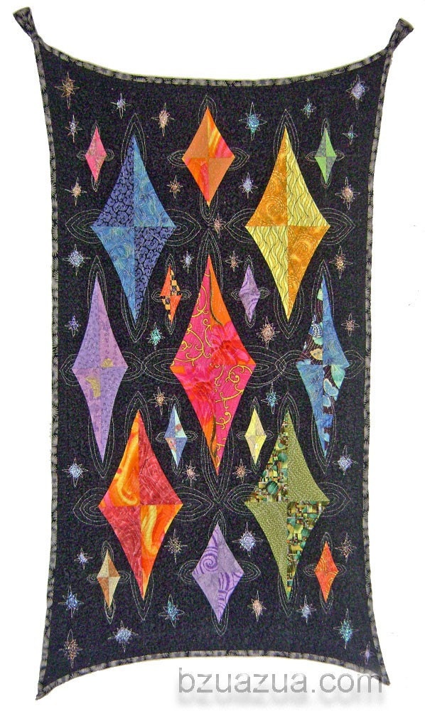 Colorful Convex Shape Wall Quilt On SALE