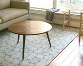 Danish Modern Round Coffee Table - Walnut - 100 Dollar Donation