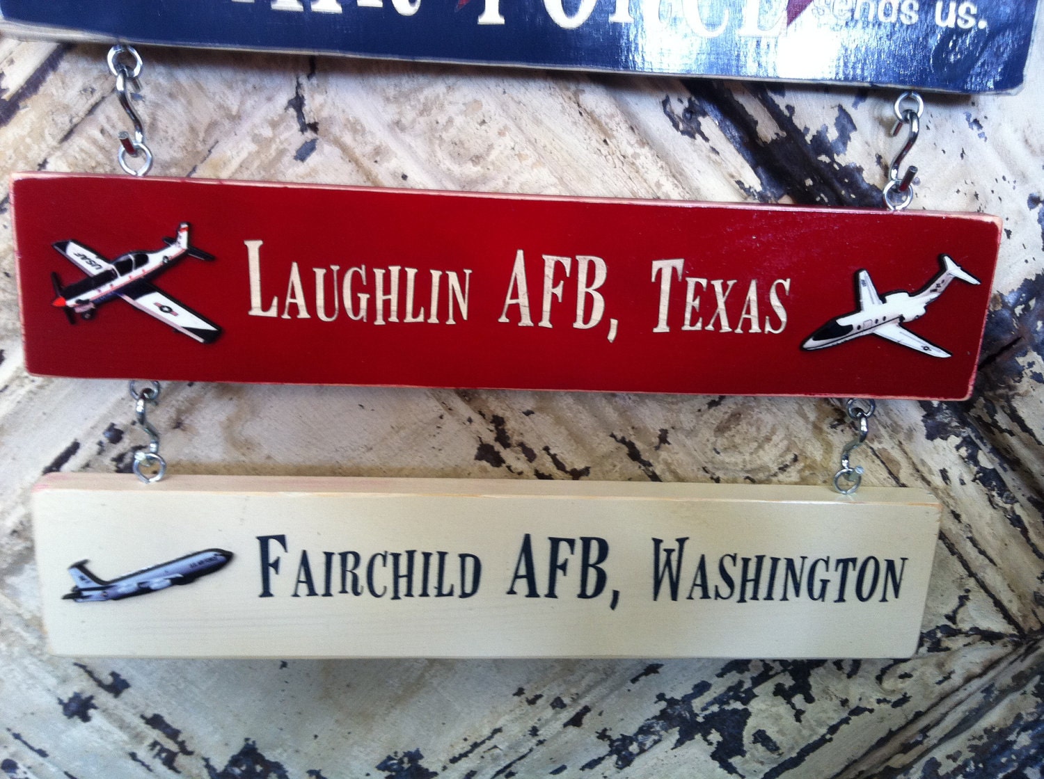 Military "Home" Sign, location add-on