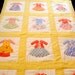 Quilt - Handmade doll dress quilt for that special little girl