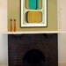 Go Set, mid century design art print, by Pool Pony, A4 size