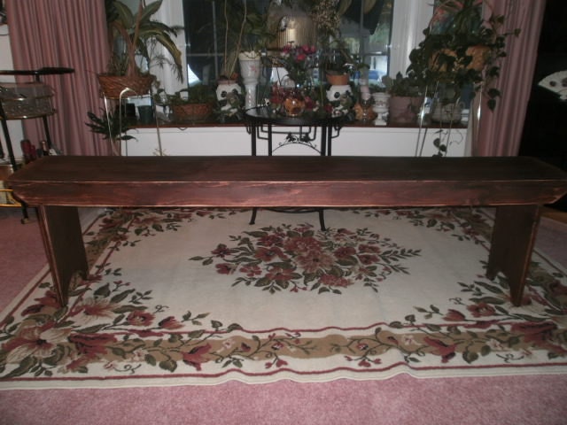 wood bench 36" shaker style custom orders
