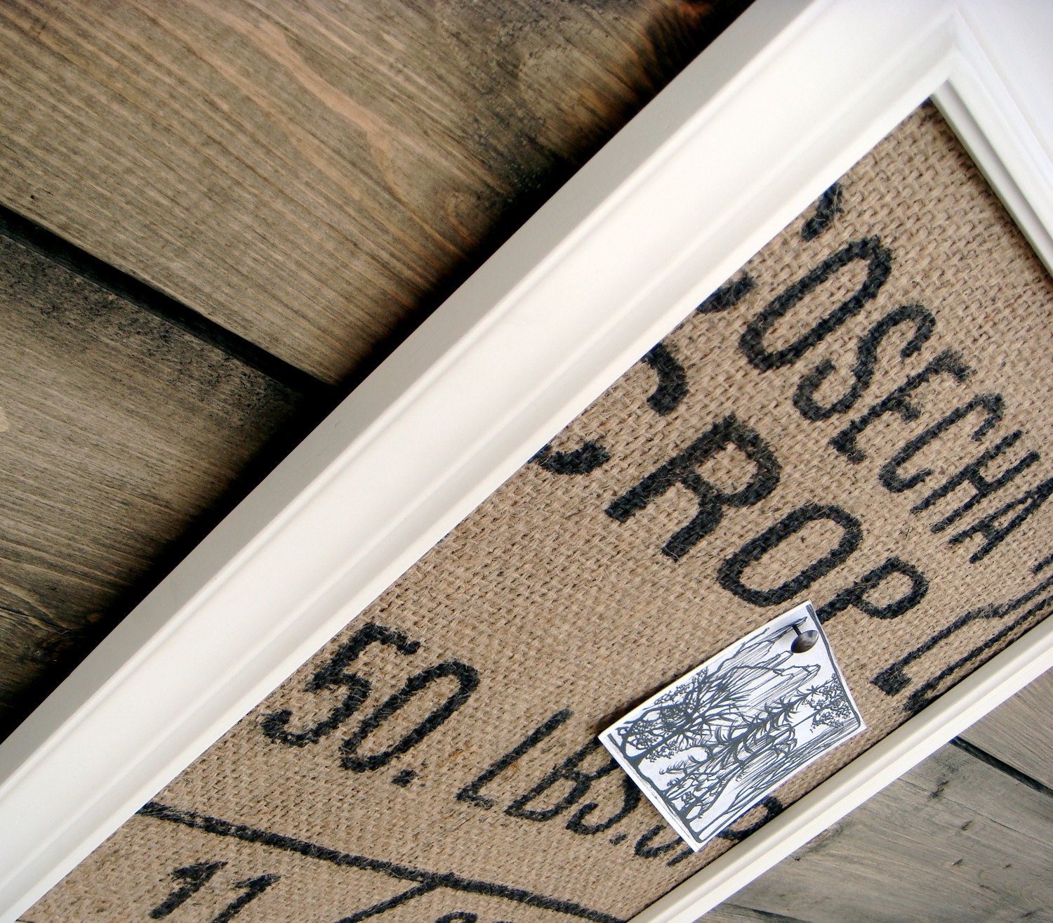 Coffee Bean Memo Board