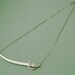 Single Sword sterling necklace