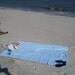 Rest-A-Shore Bag for fun in the sun will keep packing simple for the beach with this 3 in 1 beach mat, bag and pillow combo