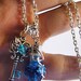 Mana Potion - Vibrant Blue Potion - Silver Vial Necklace