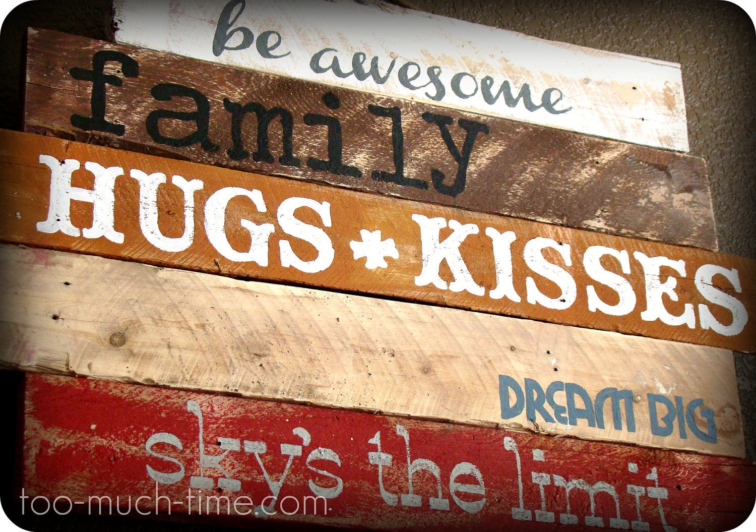 Customizeable Rustic Pallet Sign