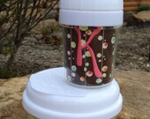Personalized snack bowl and sippy cup set