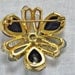 Vintage Juliana Blue Rhinestone Confetti Brooch