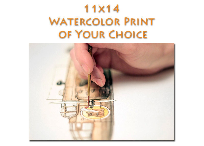 Any Listed Print - 11x14" - Airplanes, Helicopter, Cars, or Poster Prints