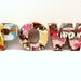 Comic Book POW 3D Freestanding Letters Handmade Custom Personalized Ornament Superhero Fan