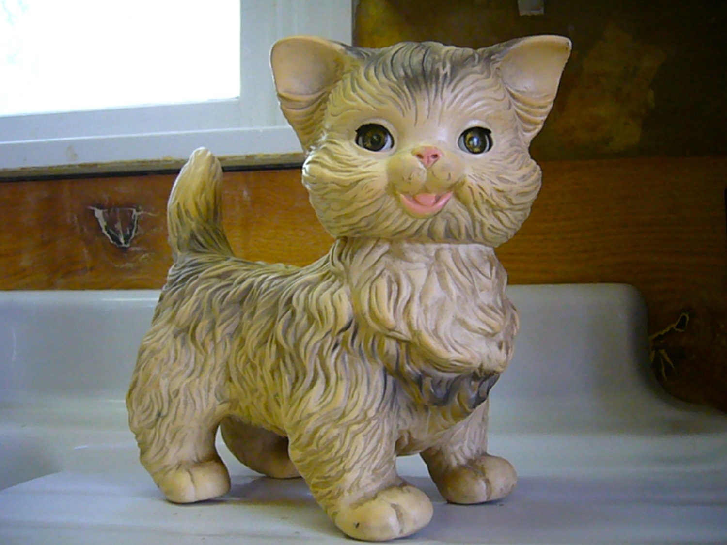 1960s Edward Mobley Cat Squeak Toy