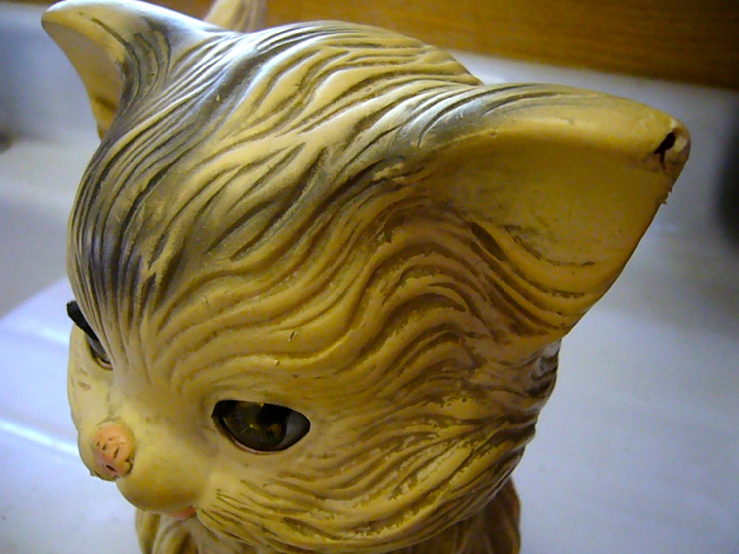 1960s Edward Mobley Cat Squeak Toy
