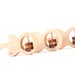 mod guitar RING RATTLE - all natural wooden toy, montessori wood play with organic finish, eco-friendly and local