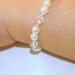 Baptism Baby Bracelet Jewelry Girls Childs Genuine Swarovski Pearl and Crystal  Baptism/Christening Cross Bracelet- Boutique Desi