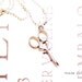 Scissors Necklace . Bali Silver . Ball chain. Gift. Mother's day