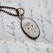 Owl Necklace . Ball chain. Adorable .