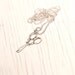 Scissors Necklace . Bali Silver . Ball chain. Gift. Mother's day