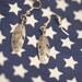 Feather Earrings . Cool . Gift . Summer
