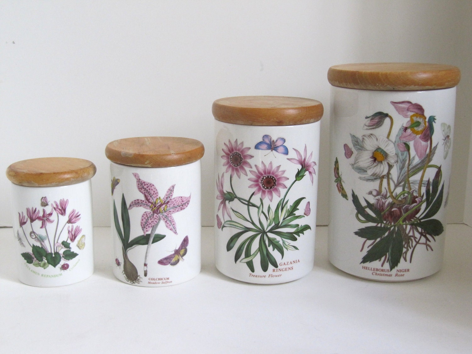 Portmeirion Botanic Garden Canister Set of 4