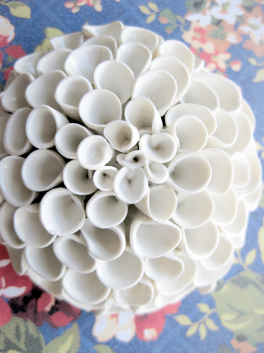 Pom Pom Dahlia Wall Sculpture