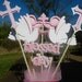 Baptism Christening Table Decoration Centerpiece