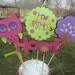 Baby shower birthday party table decoration centerpiece-sleepy owl
