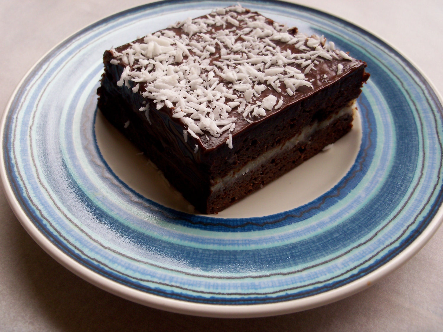 Sweet Coconut Brownies