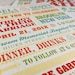 Wedding Invitations - Retro Poster with Matching Save the Dates, RSVP and more