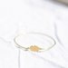 Brass Indian Flourish Vintage Bangle, Stackable Bangle, Floral Charm Bracelet