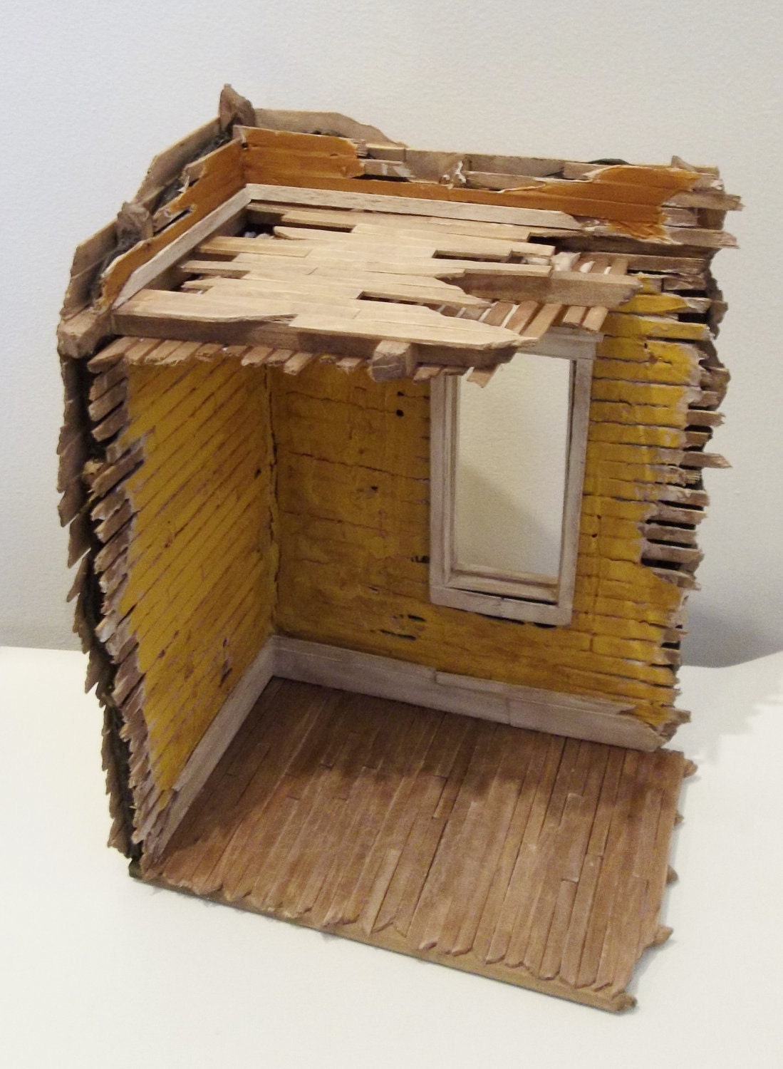 Small Yellow House Ruin