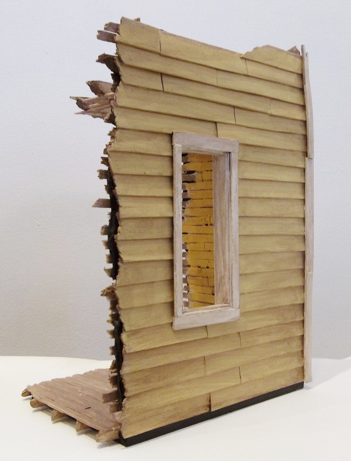Small Yellow House Ruin