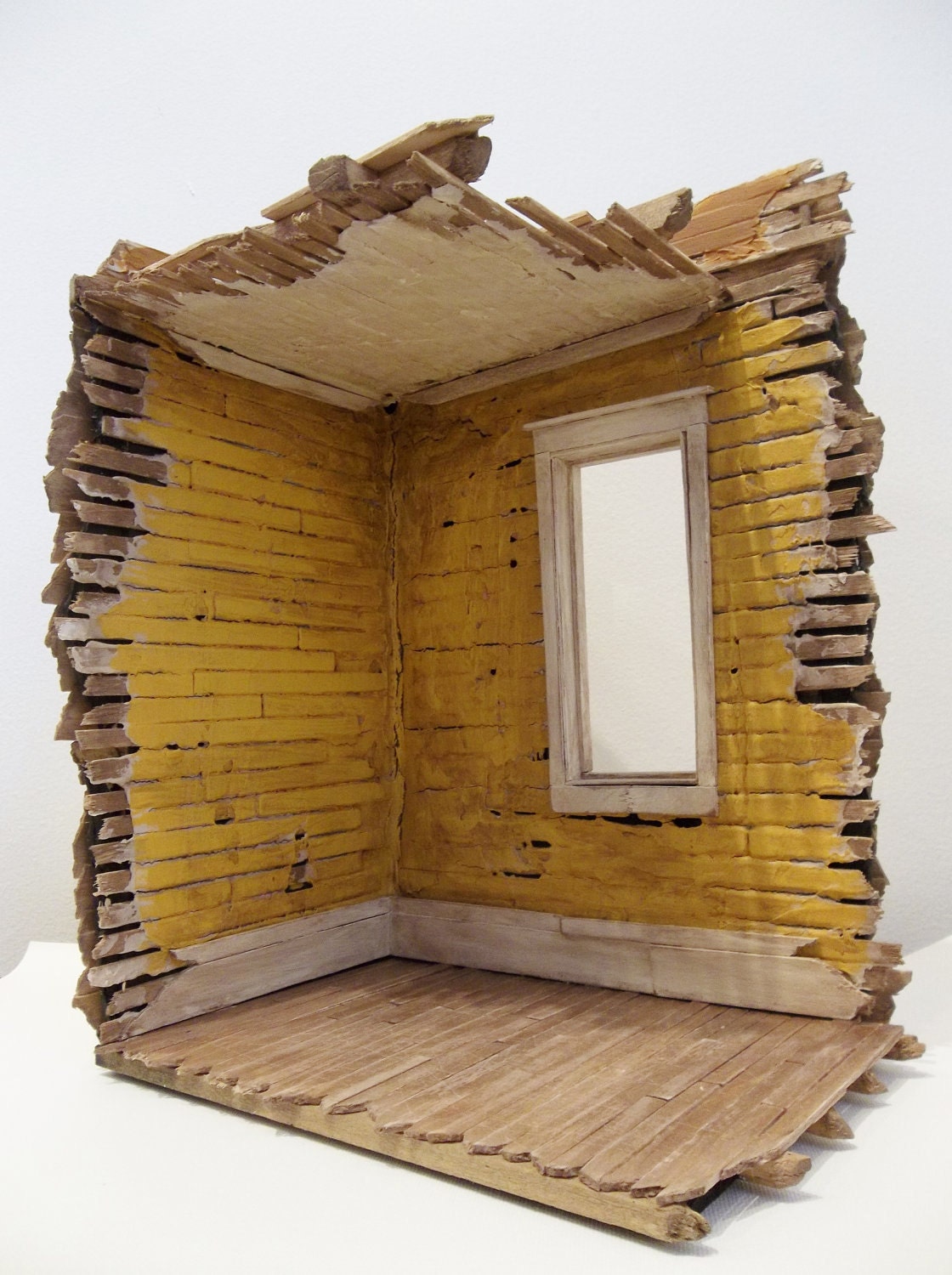 Small Yellow House Ruin