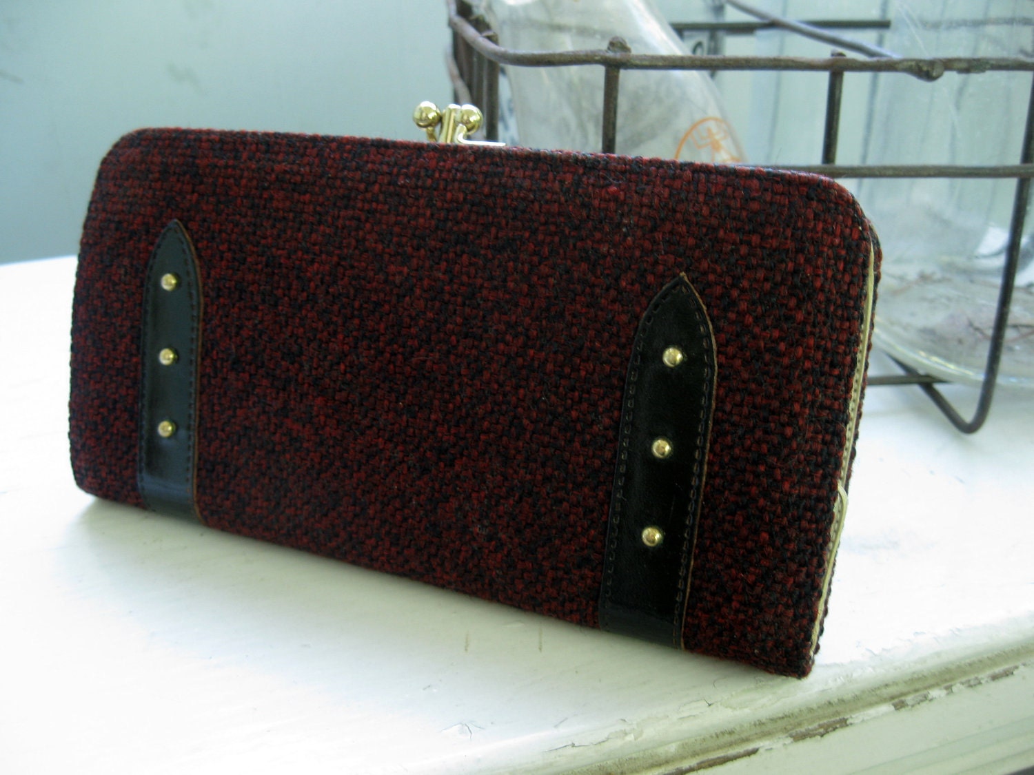 RESERVED Vintage Baronet Clutch Wallet