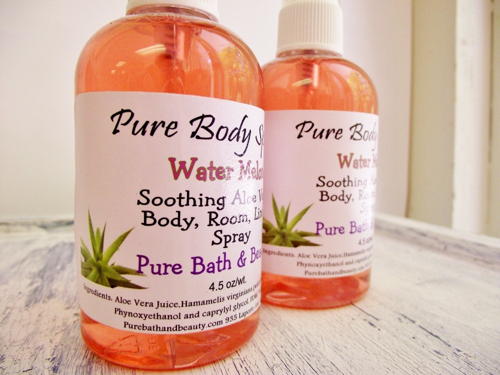 Watermelon Body Spray Room or Linen Spritzer 4.5 oz
