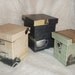Antique/Steampunk Print Nesting Decorative/Gift Boxes