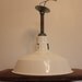 Vintage Industrial Porcelain Factory Pendant Lights - Reserved for LeShock