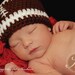 Crochet Baby Football Hat