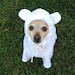 Polar Bear Dog Costume Pet Costume ALL SIZES AVAILABLE