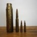 Shotgun Shell War Collectors Set Vintage Steampunk Supplies 4pcs