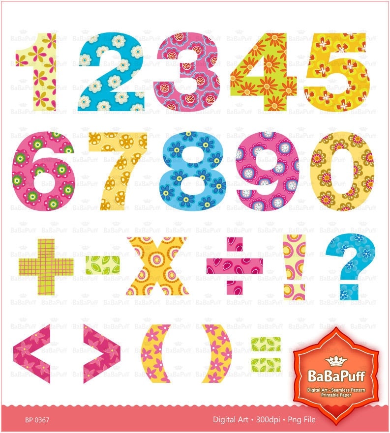 free birthday numbers clipart - photo #15