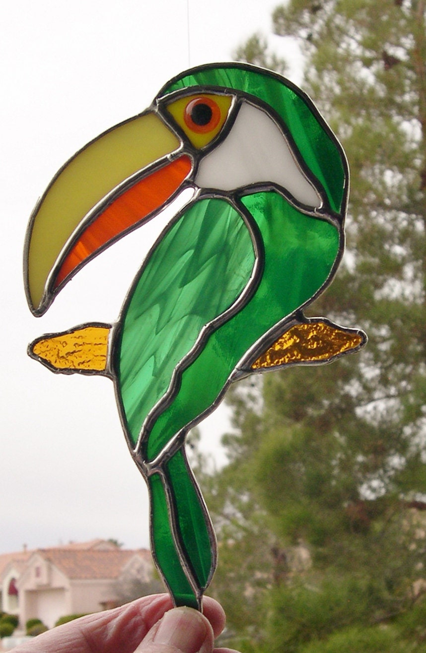 Stained Glass Toucan