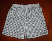 Gingham Check Shorts - Toddler Boys or Girls - Many Colors Available - Size 12 months to 5