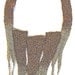 A beadwork necklace, I call VICTORIOUS VICTORIA - Peyote stitch