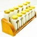 Spice Rack Mustard Yellow Vintage Griffith's Spice Rack