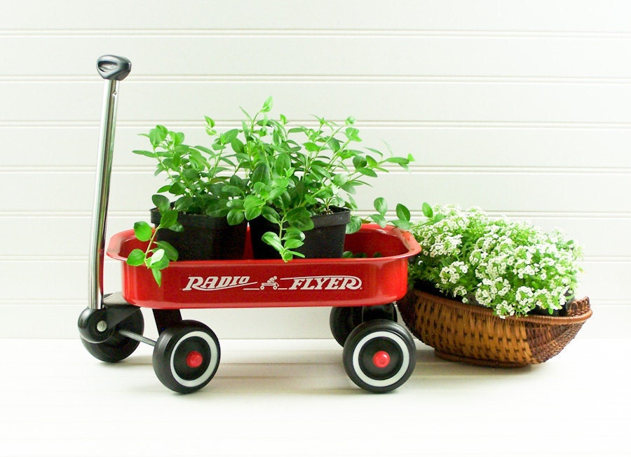 Vintage Radio Flyer Little Red Wagon Model 5