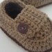 Baby Boy Button Loafers - Made to Order Booties