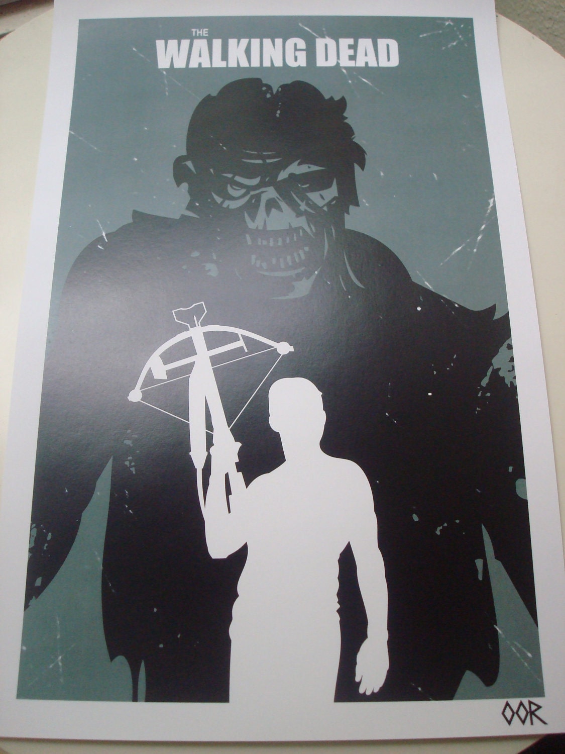 The Walking Dead Daryl poster print
