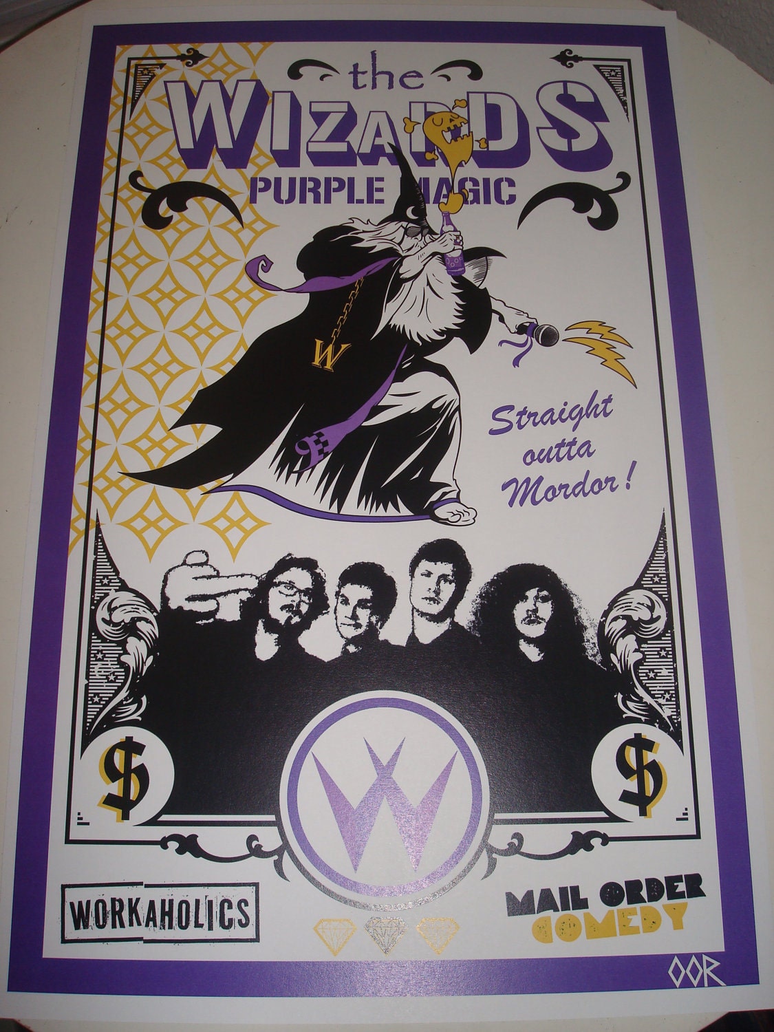Workaholics the Wizards poster print